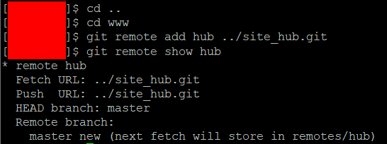 Adding site_hub as a remote